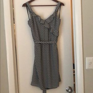 Black and white dress